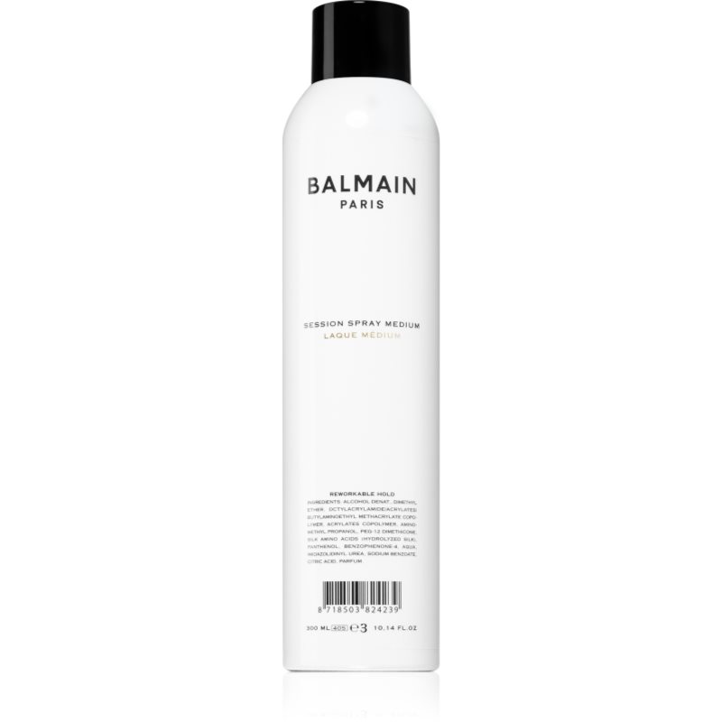Balmain Hair Couture Session Spray lak na vlasy se střední fixací 300 ml - parfo.cz
