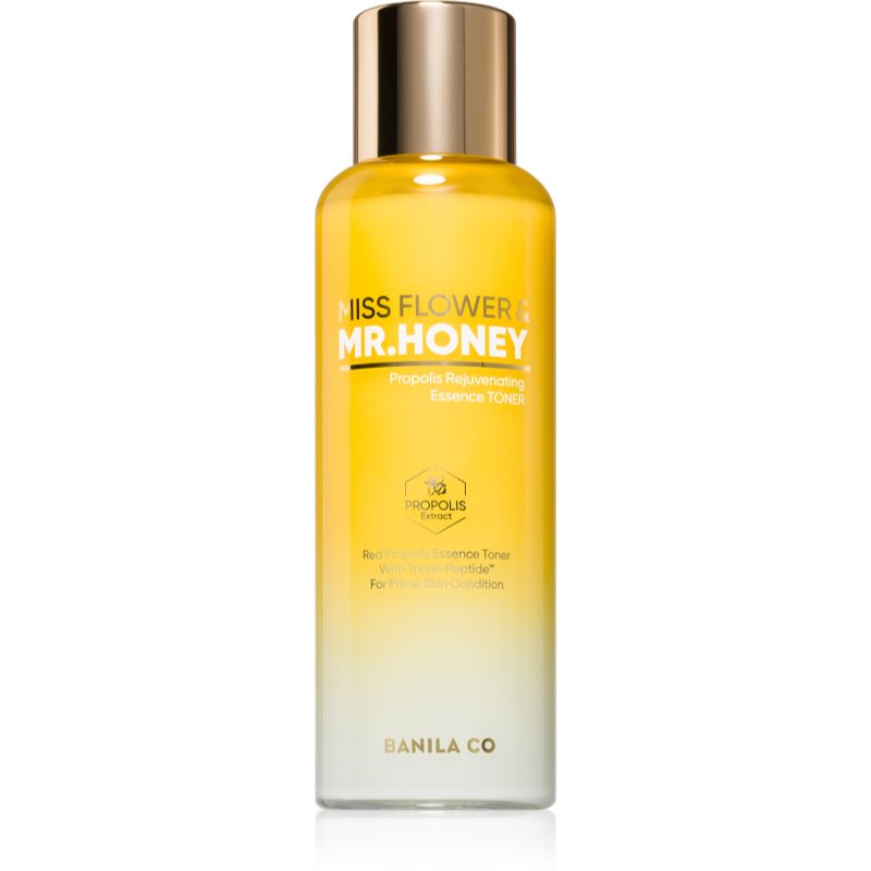 Banila Co. Miss Flower & Mr. Honey Propolis Rejuvenating zjemňující a hydratační tonikum pro suchou a citlivou pokožku 190 ml - parfo.cz