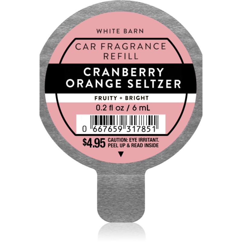 Bath & Body Works Cranberry Orange Seltzer vůně do auta náhradní náplň 6 ml - parfo.cz