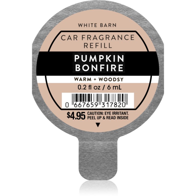 Bath & Body Works Pumpkin Bonfire vůně do auta náhradní náplň 6 ml - parfo.cz