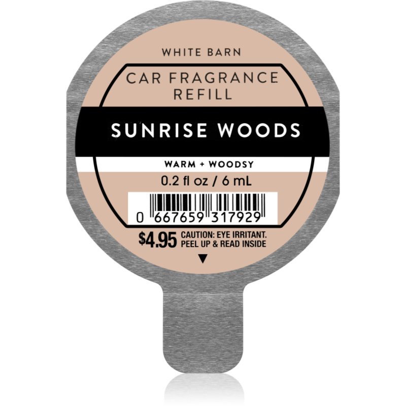 Bath & Body Works Sunrise Woods vůně do auta náhradní náplň 6 ml - parfo.cz