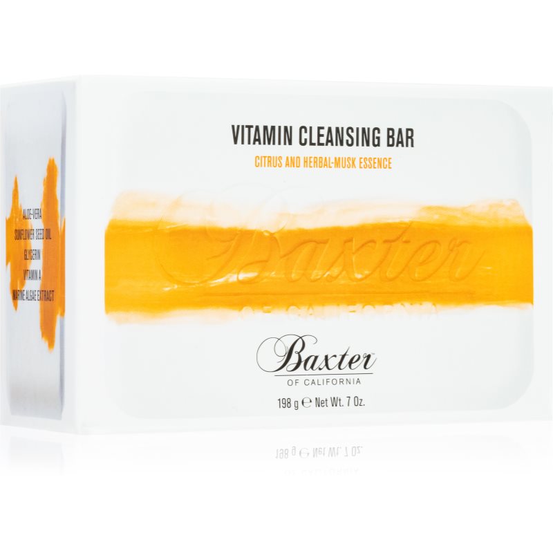 Baxter of California Vitamin Cleansing Bar Citrus and Herbal-Musk vyživující tekuté mýdlo 198 g - parfo.cz