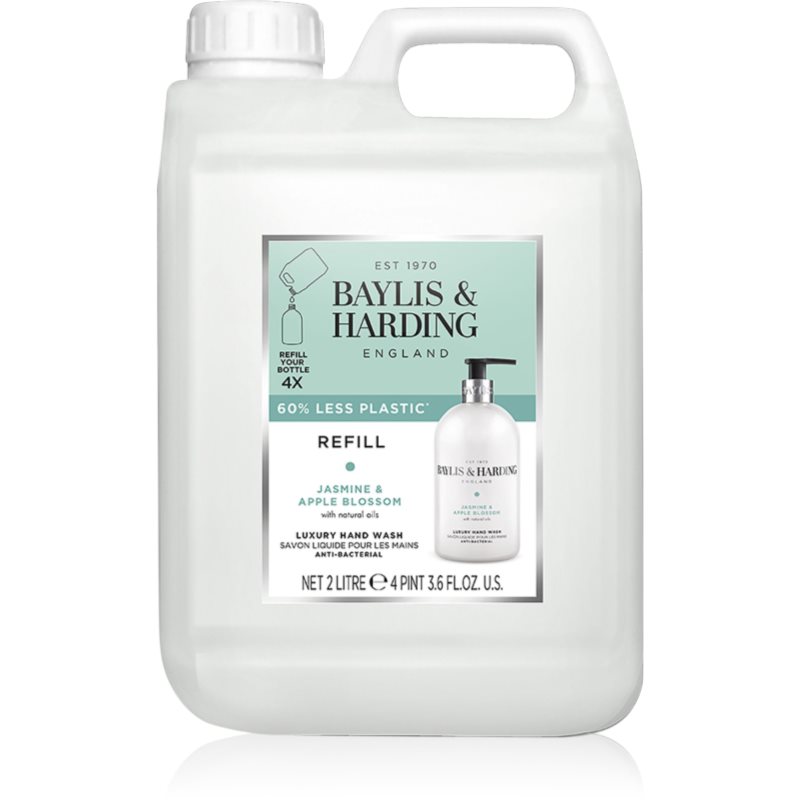 Baylis & Harding Jasmine & Apple Blossom tekuté mýdlo na ruce náhradní náplň 2000 ml - parfo.cz