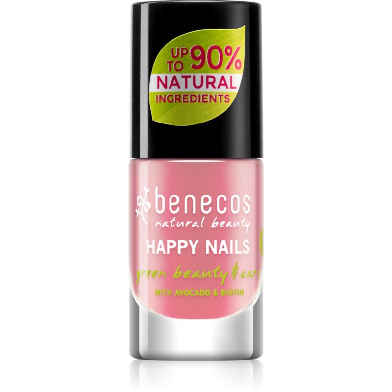 Benecos Happy Nails pečující lak na nehty odstín Bubble Gum 5 ml - parfo.cz