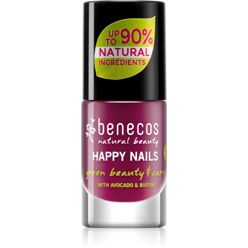 Benecos Happy Nails pečující lak na nehty odstín Wild Orchid 5 ml - parfo.cz