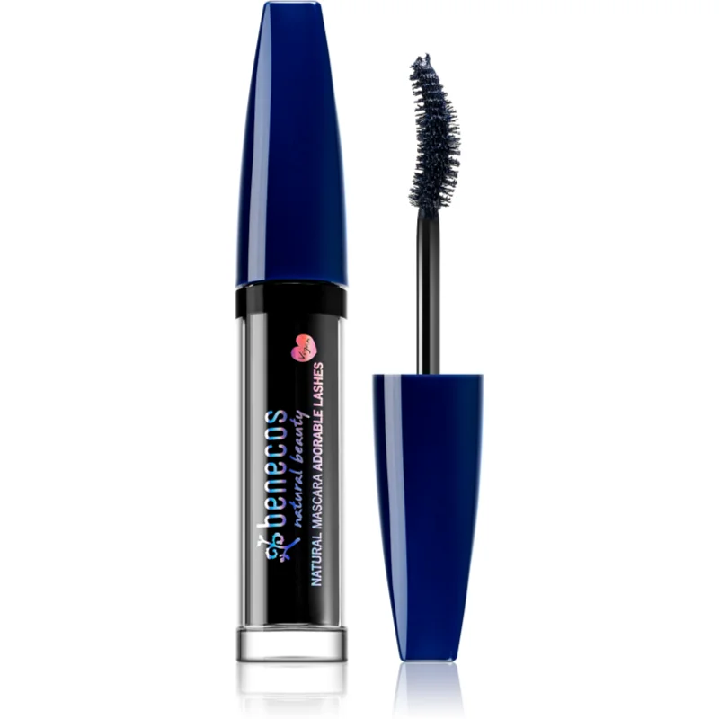 Benecos Natural Beauty řasenka pro objem a natočení řas s vitamínem E odstín Deep Ocean 5.5 ml - parfo.cz