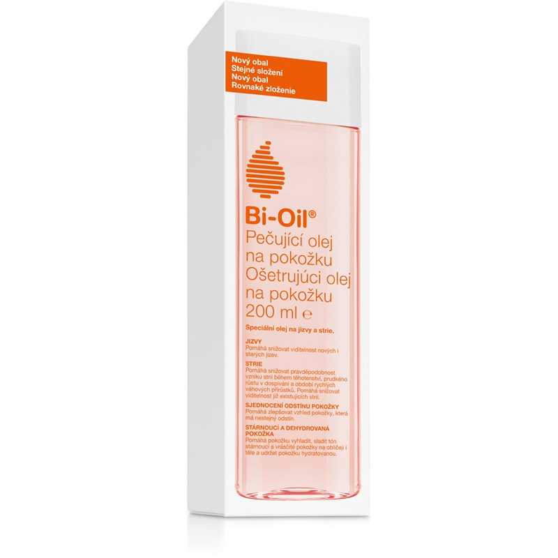 Bi-Oil Pečující olej PurCellin Oil speciální péče na jizvy a strie 200 ml - parfo.cz