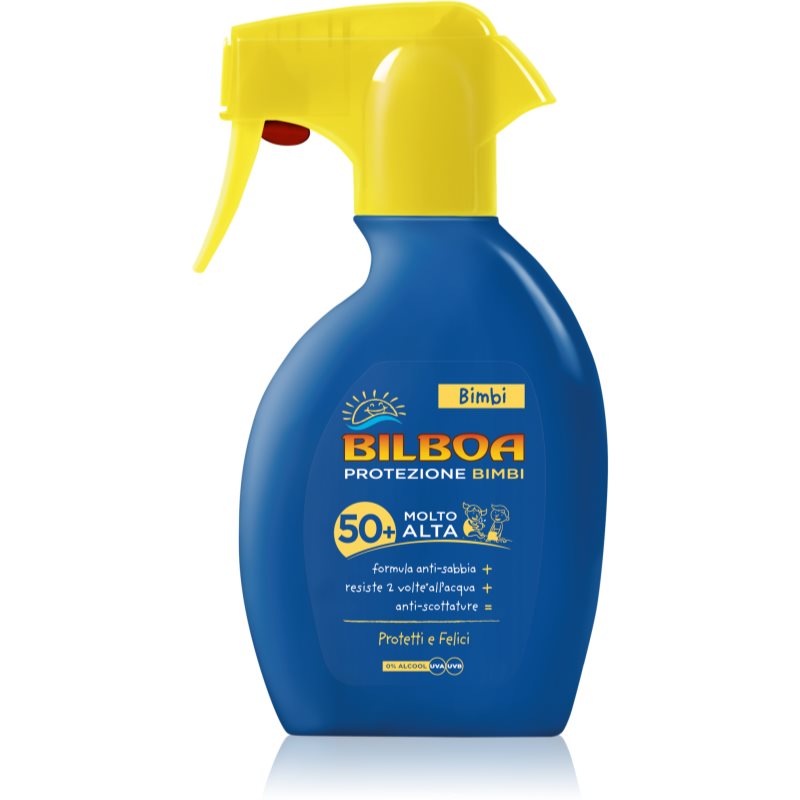 Bilboa Bimbi opalovací sprej SPF 50+ 250 ml - parfo.cz
