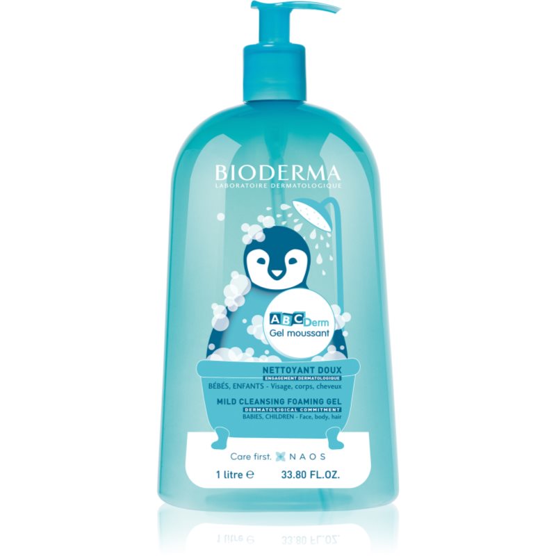 Bioderma ABC Derm Gel Moussant sprchový gel pro děti 1000 ml - parfo.cz