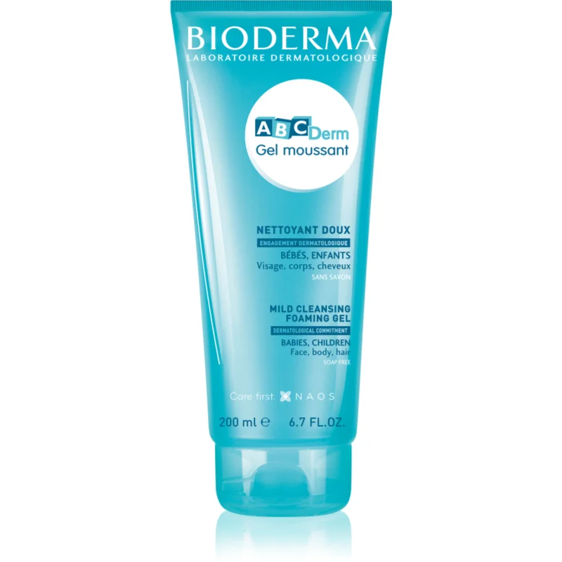 Bioderma ABC Derm Gel Moussant sprchový gel pro děti 200 ml - parfo.cz