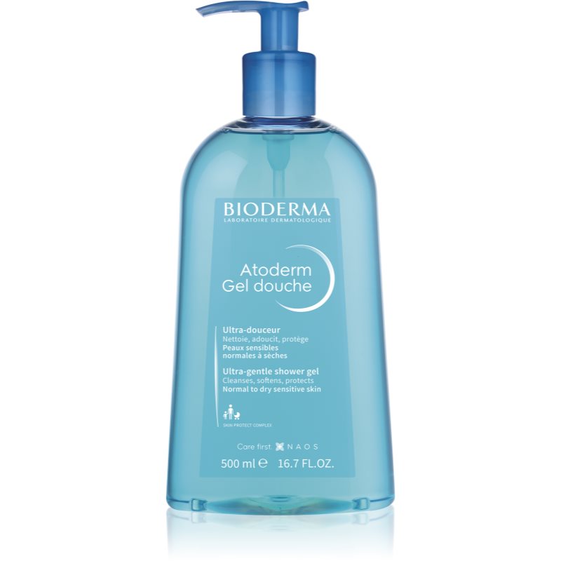 Bioderma Atoderm Gel jemný sprchový gel pro suchou a citlivou pokožku 500 ml - parfo.cz