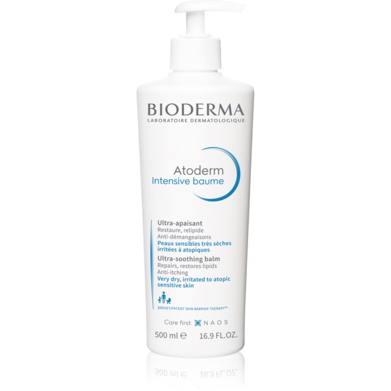Bioderma Atoderm Intensive Baume intenzivní zklidňující balzám pro velmi suchou citlivou a atopickou pokožku 500 ml - parfo.cz