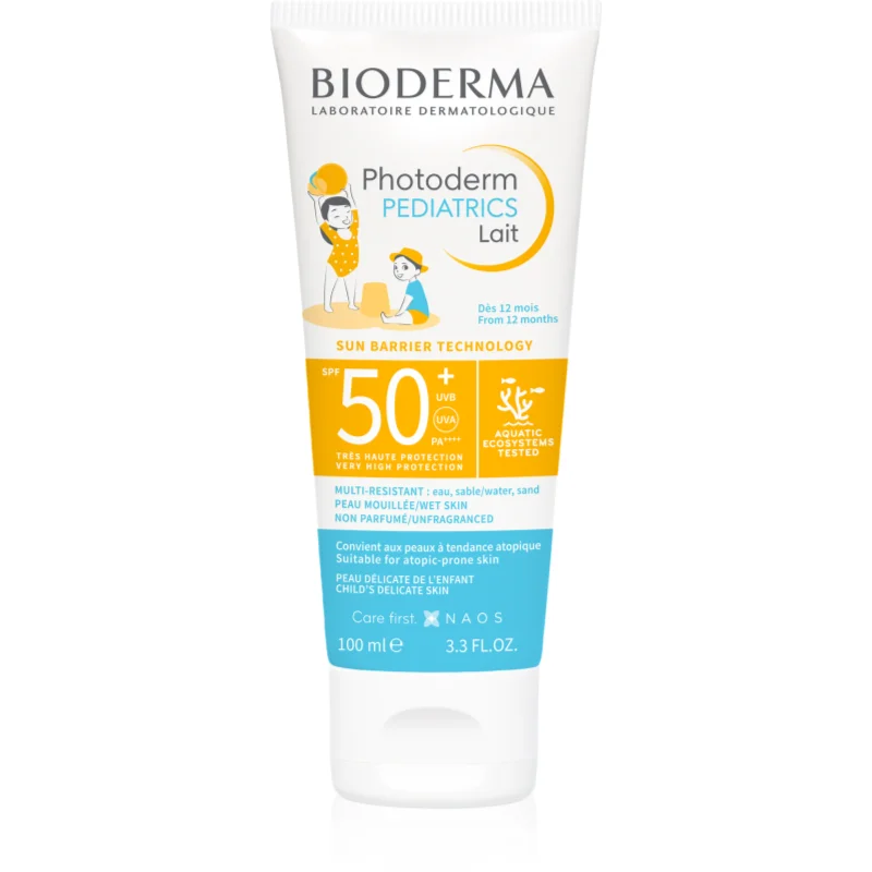 Bioderma Photoderm Pediatrics opalovací mléko pro děti 100 ml - parfo.cz