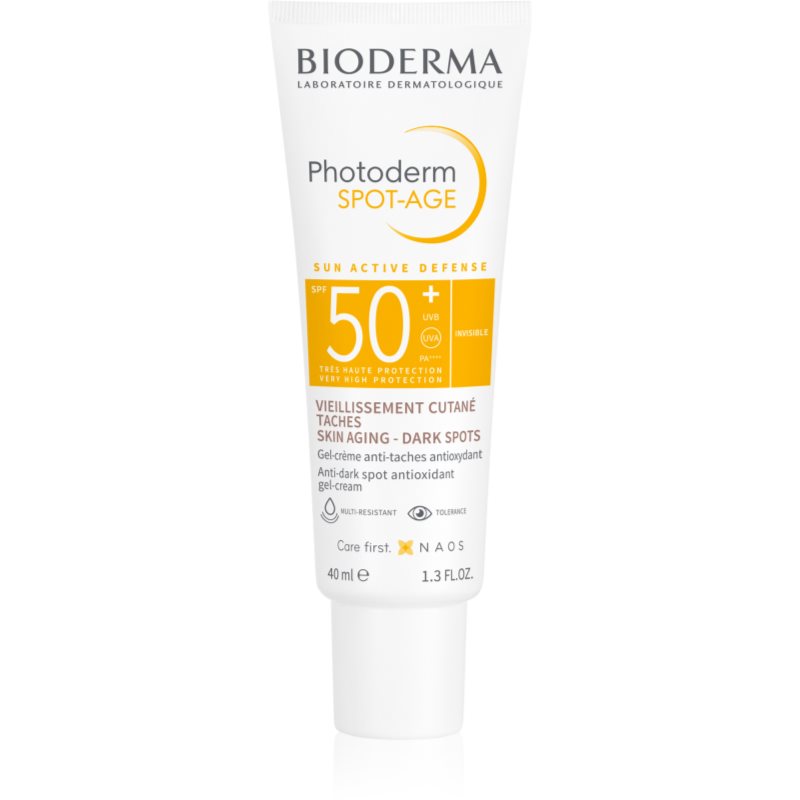 Bioderma Photoderm Spot-Age opalovací krém proti stárnutí pleti SPF 50+ 40 ml - parfo.cz
