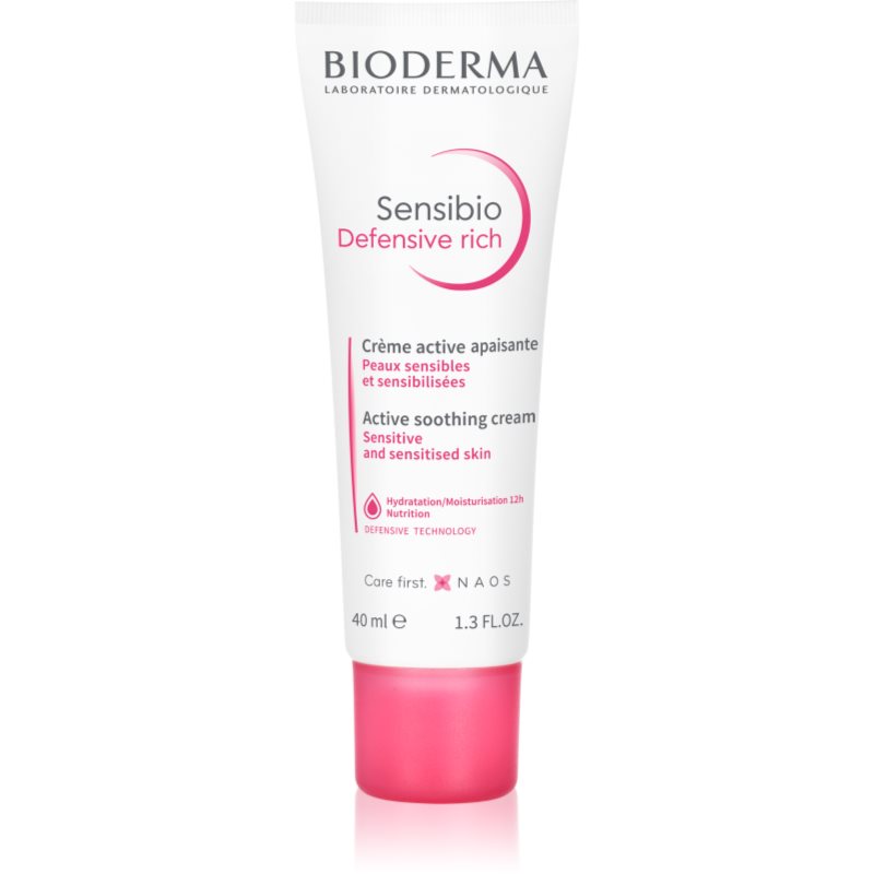 Bioderma Sensibio Defensive Rich zklidňující krém 40 ml - parfo.cz
