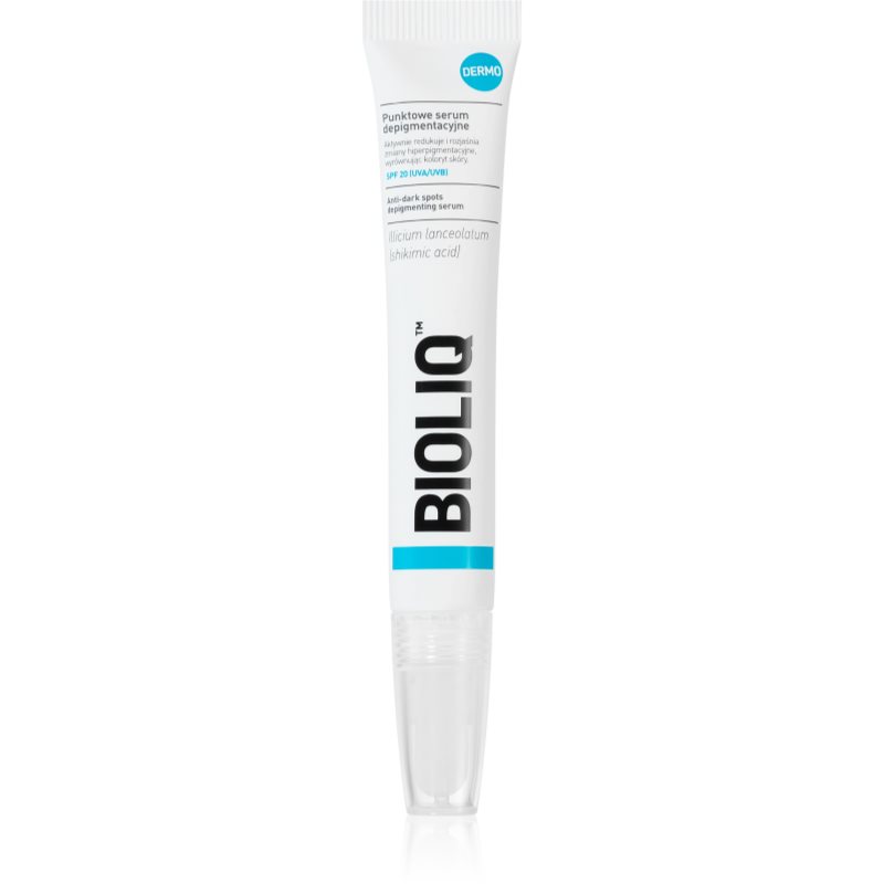 Bioliq Dermo depigmentační sérum proti tmavým skvrnám SPF 20 10 ml - parfo.cz