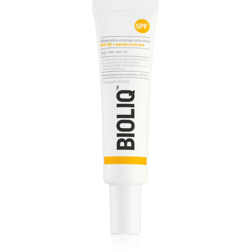 Bioliq SPF minerální ochranný fluid na obličej SPF 50 30 ml - parfo.cz