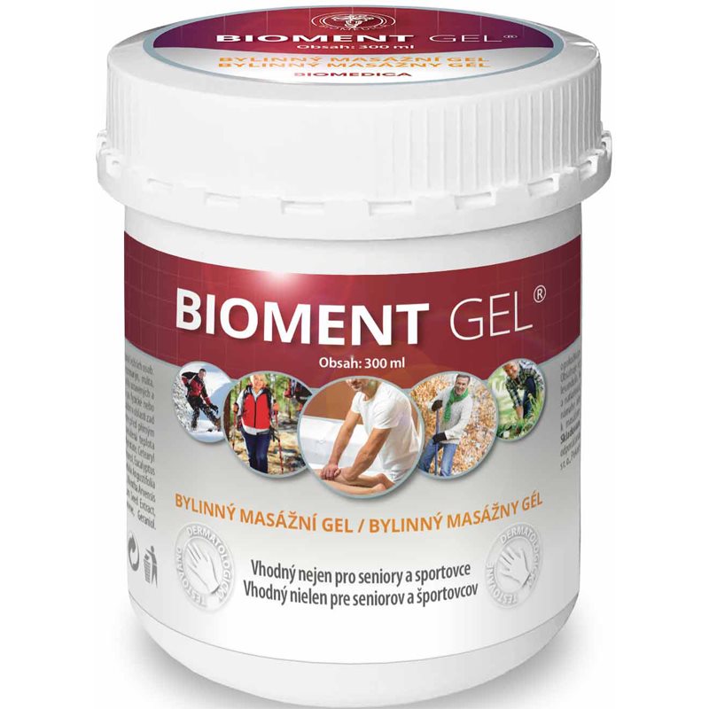 Biomedica Bioment gel masážní gel 300 ml - parfo.cz