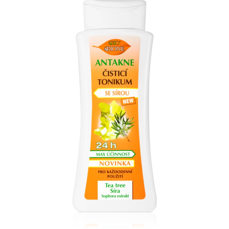Bione Cosmetics Antakne čisticí pleťové tonikum se sírou 255 ml - parfo.cz