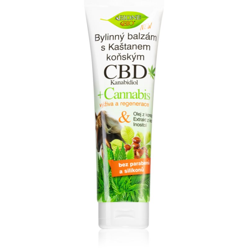 Bione Cosmetics Cannabis CBD relaxační masážní balzám s CBD 300 ml - parfo.cz
