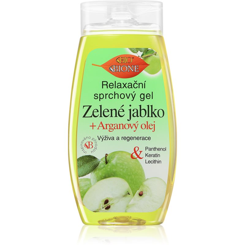 Bione Cosmetics Green Apple + Argan Oil sprchový gel 260 ml - parfo.cz