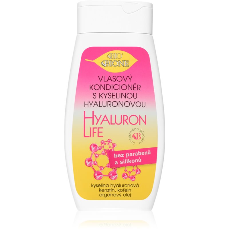 Bione Cosmetics Hyaluron Life regenerační kondicionér s kyselinou hyaluronovou 260 ml - parfo.cz