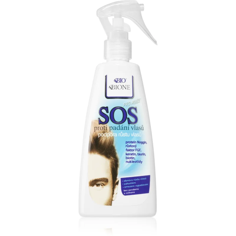 Bione Cosmetics SOS sprej pro podporu růstu vlasů 200 ml - parfo.cz