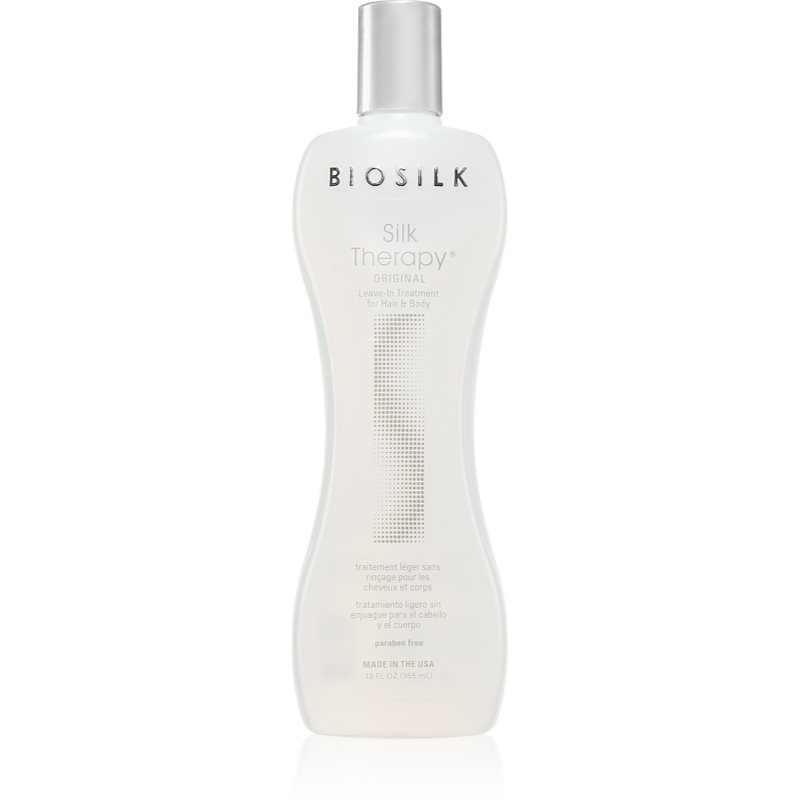 Biosilk Silk Therapy Original hedvábná regenerační péče pro všechny typy vlasů 355 ml - parfo.cz