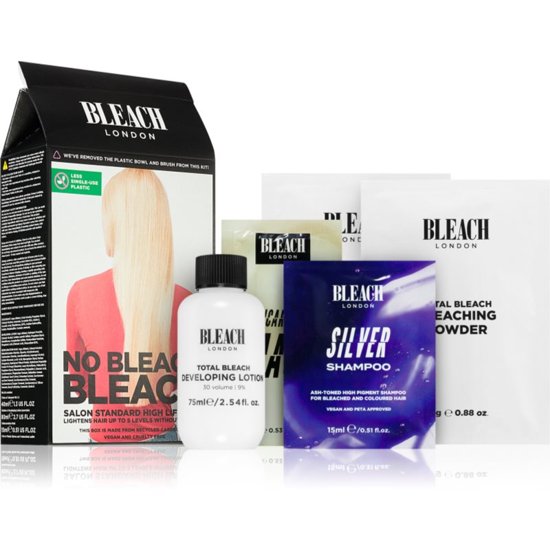 Bleach London No Bleach Bleach permanentní barva na vlasy pro zesvětlení vlasů 1 ks - parfo.cz