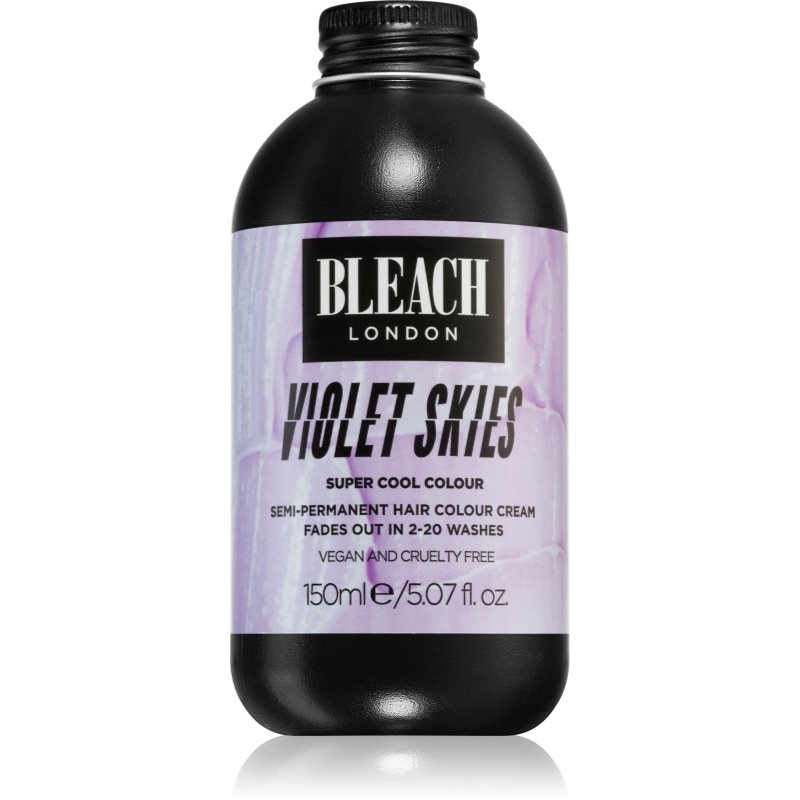 Bleach London Super Cool semi-permanentní barva na vlasy odstín Violet Skies 150 ml - parfo.cz