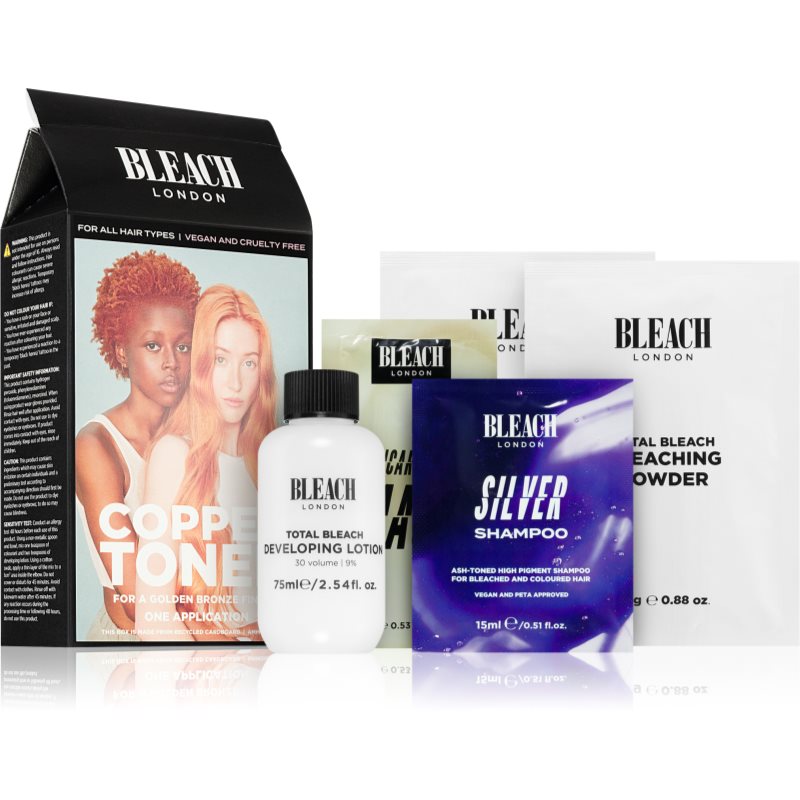 Bleach London Toner Kit semi-permanentní barva na vlasy pro blond vlasy odstín Copper 1 ks - parfo.cz
