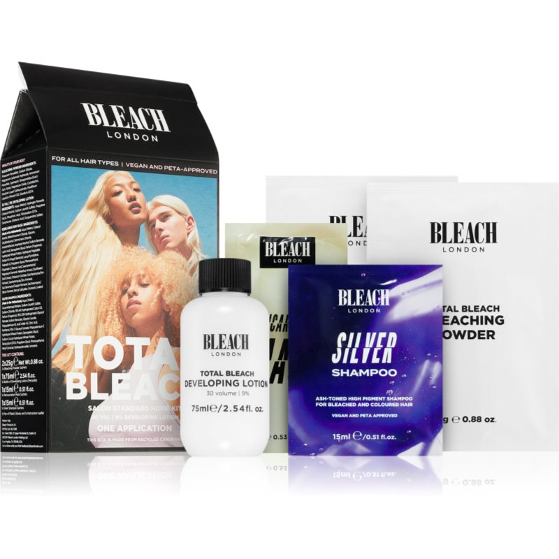Bleach London Total Bleach sada pro zesvětlení vlasů 1 ks - parfo.cz