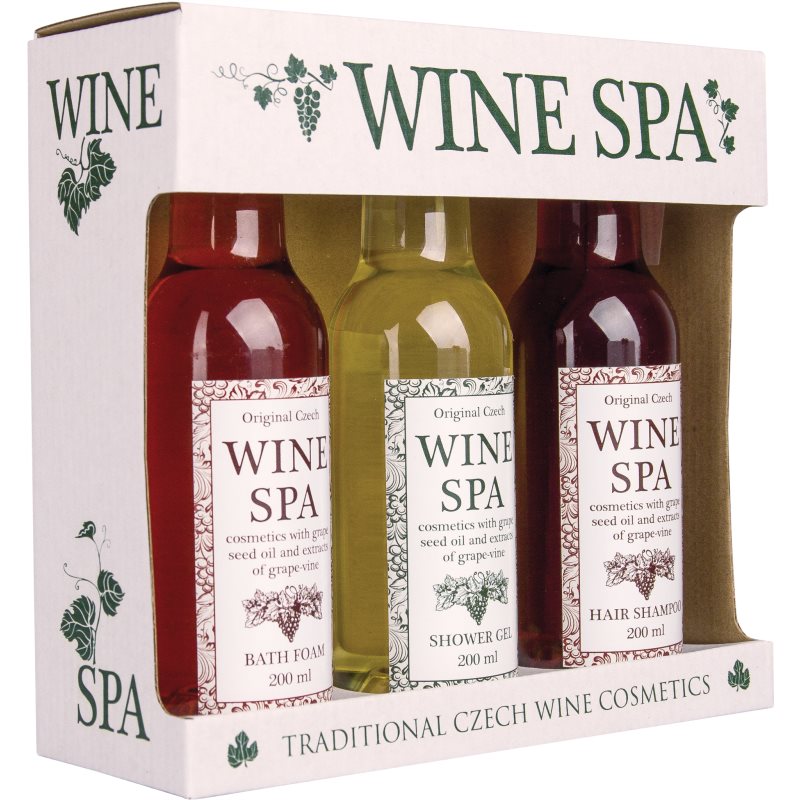 Bohemia Gifts & Cosmetics Wine Spa dárková sada pro ženy - parfo.cz