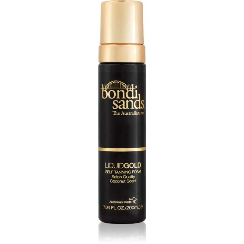 Bondi Sands Liquid Gold rychleschnoucí samoopalovací pěna 200 ml - parfo.cz