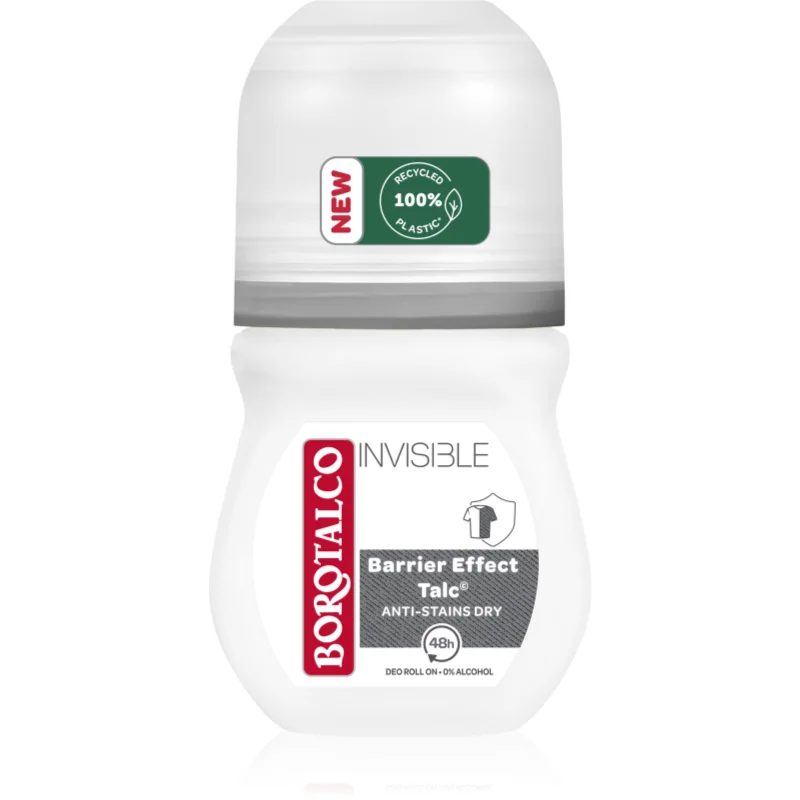 Borotalco Invisible deodorant roll-on 50 ml - parfo.cz