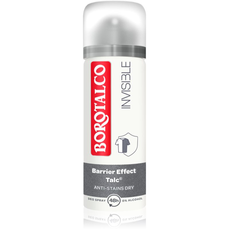 Borotalco Invisible deodorant ve spreji proti nadměrnému pocení 45 ml - parfo.cz