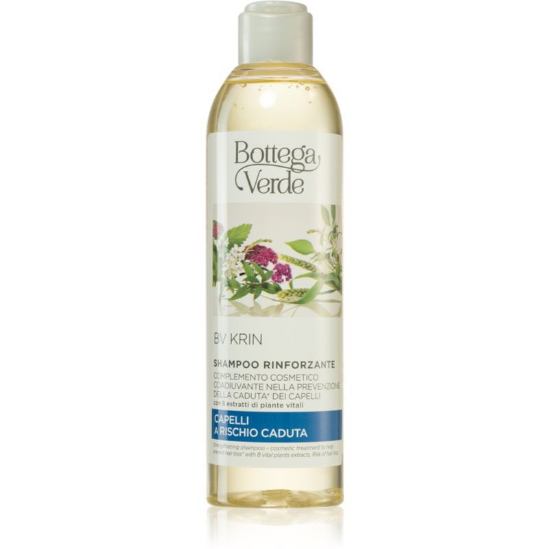 Bottega Verde BV Krin posilující šampon pro slabé vlasy s tendencí vypadávat 250 ml - parfo.cz