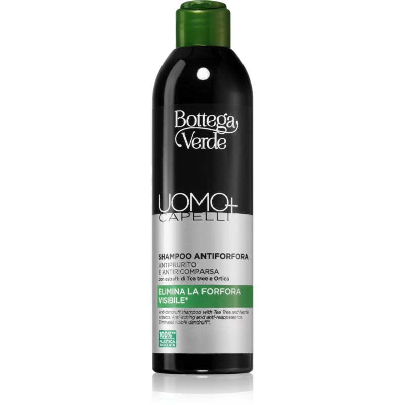 Bottega Verde Man+ šampon proti lupům pro suchou a svědící pokožku hlavy 250 ml - parfo.cz