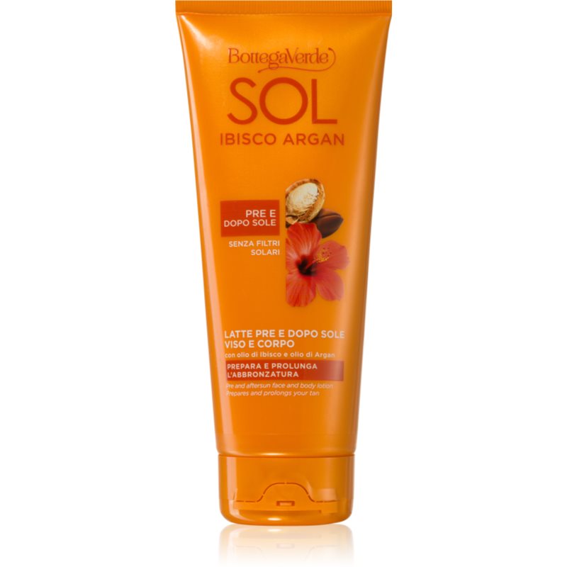 Bottega Verde Sol Hibiscus & Argan intenzivní mléko na opalování 200 ml - parfo.cz