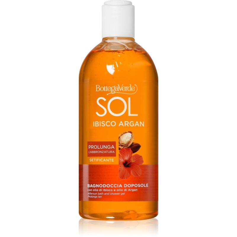 Bottega Verde Sol Hibiscus & Argan osvěžující sprchový gel po opalování 400 ml - parfo.cz
