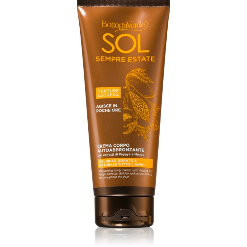 Bottega Verde Sol Sempre Estate samoopalovací tělový krém 200 ml - parfo.cz