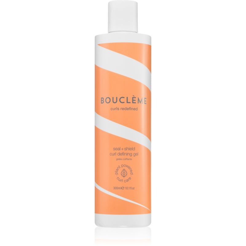 Bouclème Seal + Shield Curl Defining Gel stylingový gel pro zpevnění přirozeně vlnitých vlasů proti krepatění 300 ml - parfo.cz