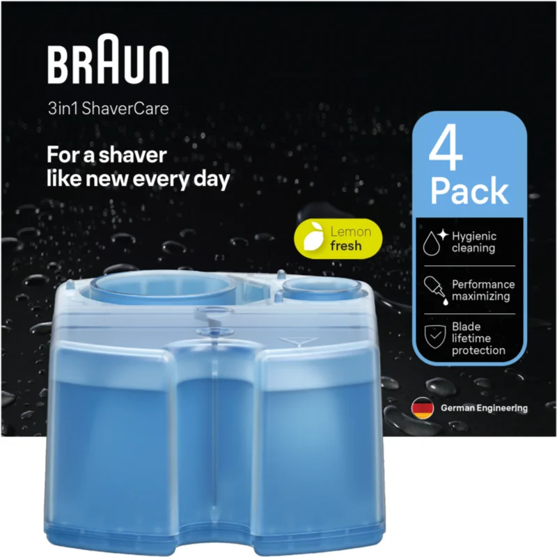 Braun CCR Refill LemonFresh náhradní náplně do čisticí stanice s vůní Lemon Fresh 4 ks - parfo.cz
