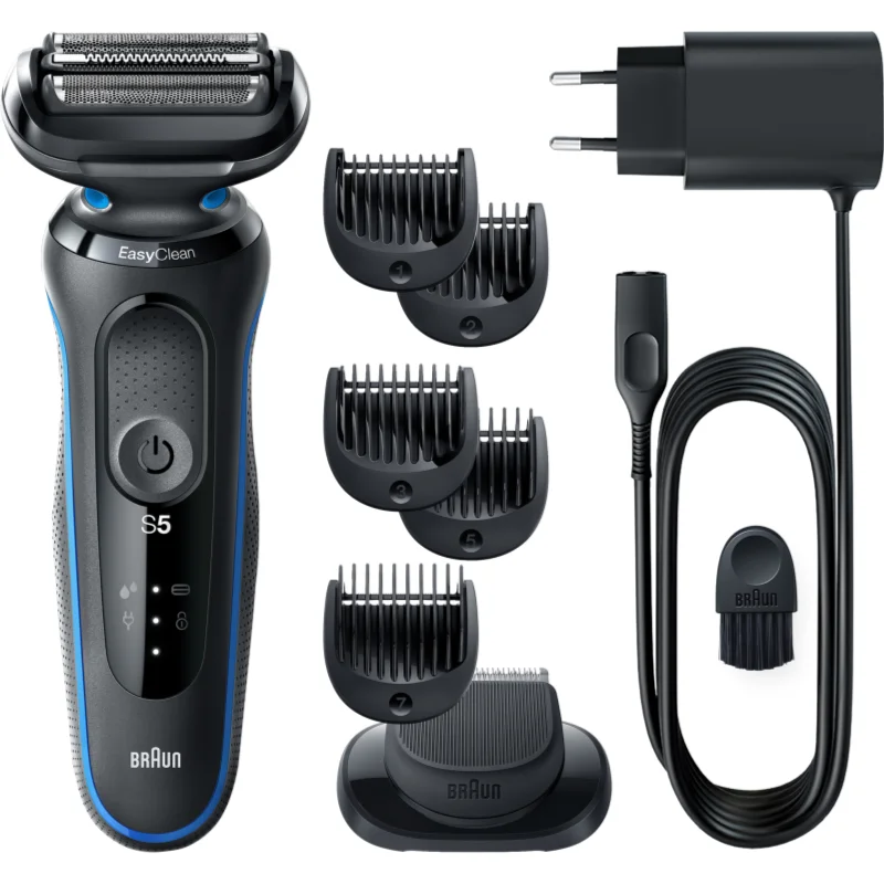 Braun Series 5 51-B1500s elektrický holicí strojek + náhradní hlavice Blue ks - parfo.cz