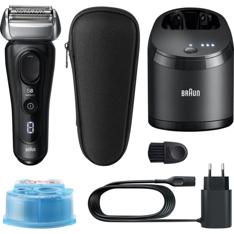 Braun Series 8 8450cc elektrický holicí strojek Black 1 ks - parfo.cz