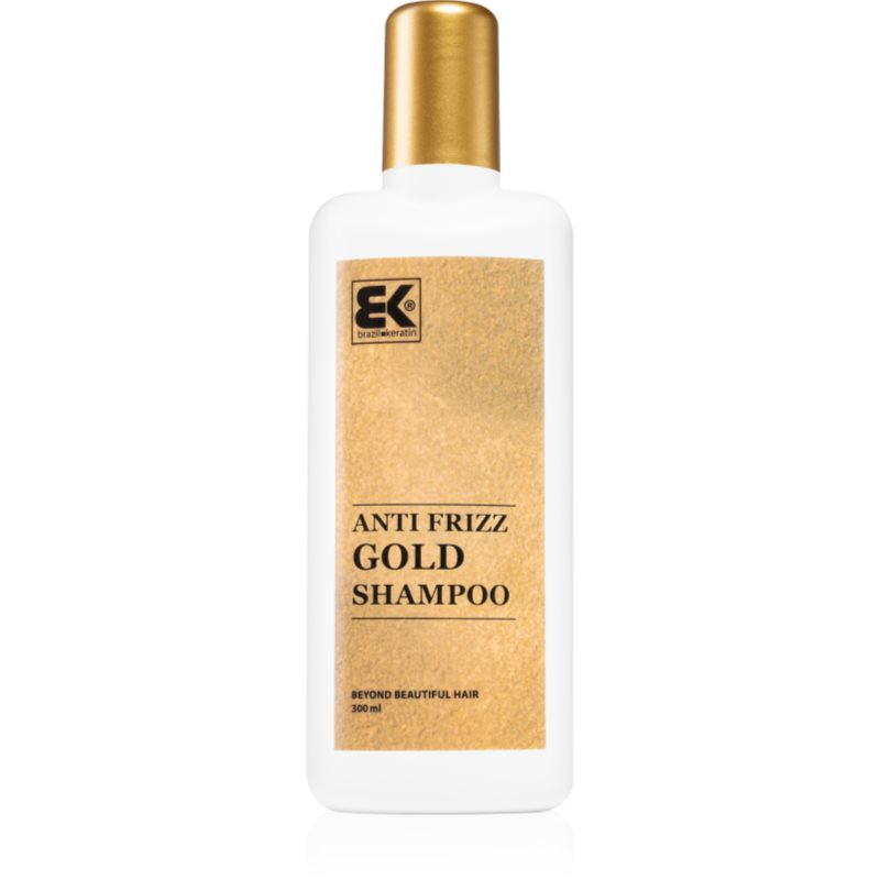 Brazil Keratin Gold Anti Frizz Shampoo koncentrovaný šampon s keratinem 300 ml - parfo.cz