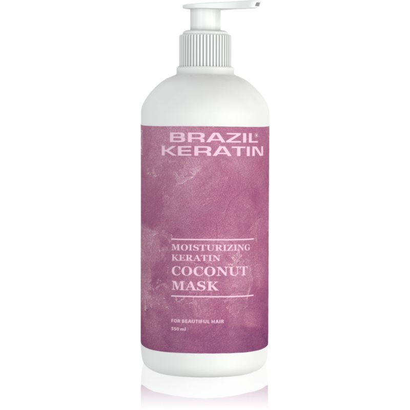 Brazil Keratin Moisturizing Keratin Coconut Mask keratinová maska na vlasy 550 ml - parfo.cz