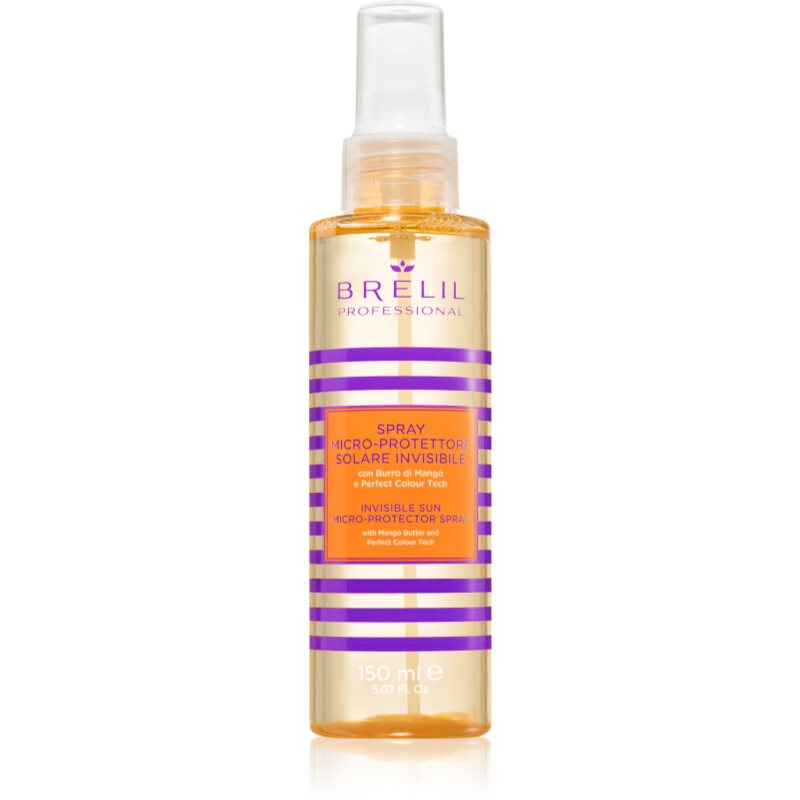Brelil Professional Invisible Sun Micro-Protector Spray neviditelný ochranný sprej pro vlasy namáhané sluncem 150 ml - parfo.cz