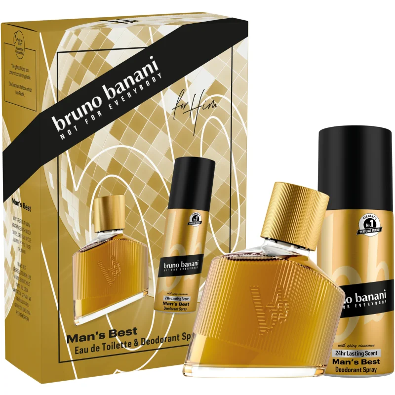 Bruno Banani Man's Best dárková sada pro muže - parfo.cz