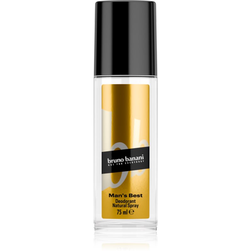 Bruno Banani Man's Best deodorant s rozprašovačem pro muže 75 ml - parfo.cz